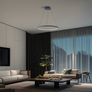 Brice Modern Contemporary Iron Integrated LED Pendant